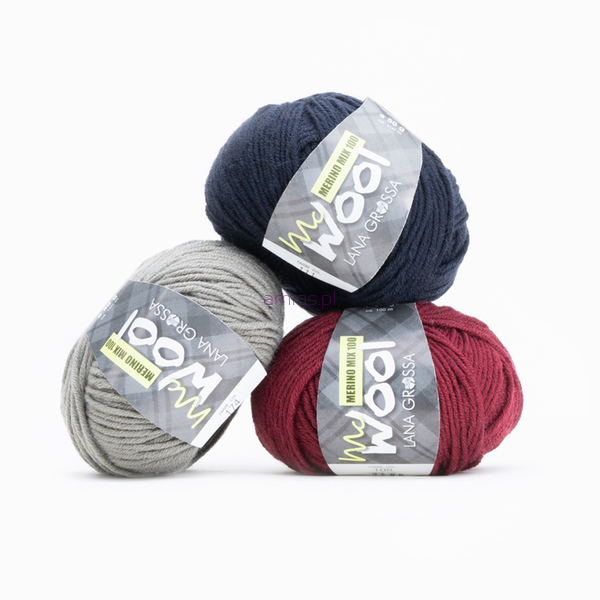 Włóczka Mc Wool Merino Mix 100